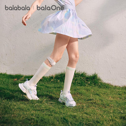 【balaOne】巴拉巴拉童装女童短裙儿童裙子2026夏装新款A型百褶裙 商品图2