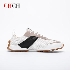 CHCH2024春夏新款牛皮透气阿甘鞋平衡鞋女鞋CO1B5681