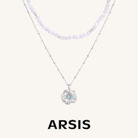 ARSIS 丨 繁绮系列 繁花风影双层叠链