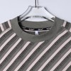 SDSA男装2026新款高贵轻奢潮牌撞色复古斜纹圆领短袖T恤百搭时尚 商品缩略图1