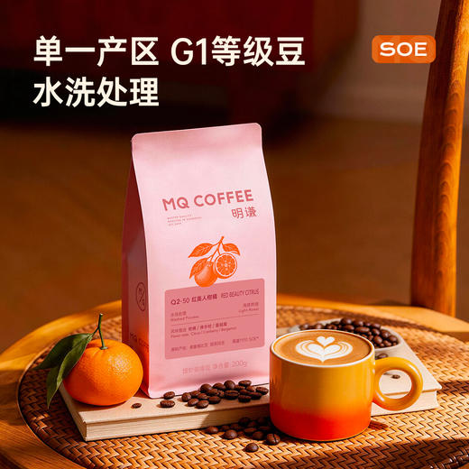 【红美人柑橘】瑰夏1931水洗 G1手冲精品意式咖啡豆 商品图1