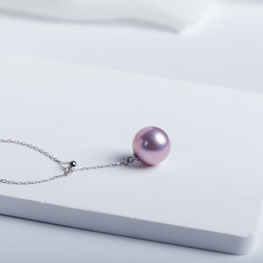 紫色淡水珍珠Y字链DZG126 商品图8