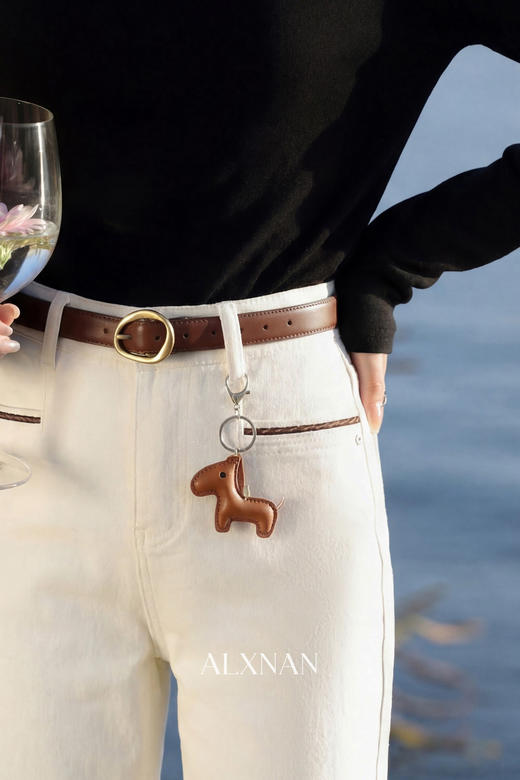 鹿向南【0328/20:00新品前一小时7折限量100件】白色牛仔裤 商品图5