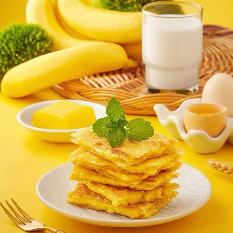 周二取货：【北记黄油榴莲飞饼】一袋270克，3片装，营养丰富！