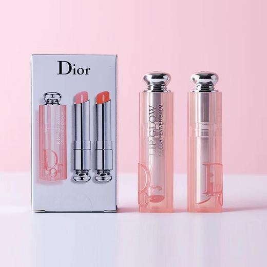 【闪购专属】Dior迪奥 新版变色润唇膏小样两件套 1.4g*2 （001#+004#） 商品图1