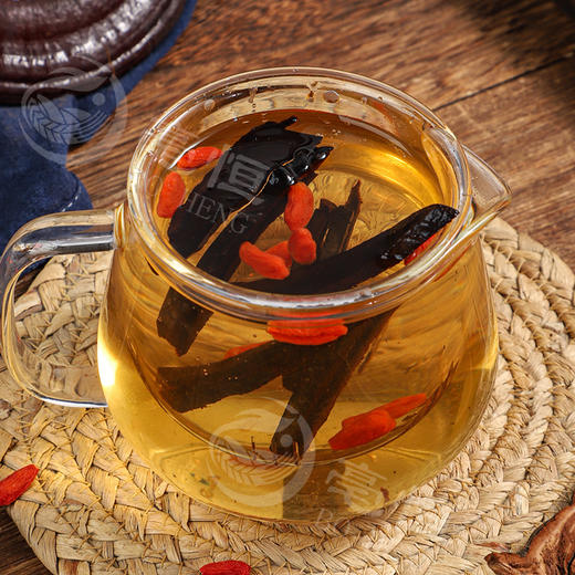 闽芝源 武夷山深山荒野紫灵芝切片30g/瓶 煲汤煮茶 增强免力 商品图1