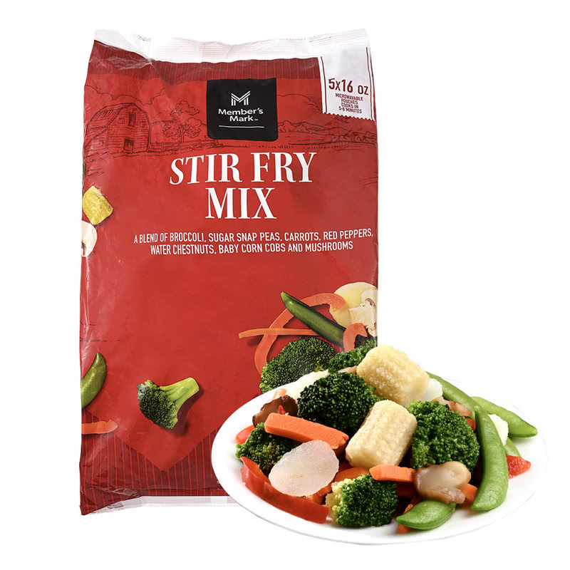 MM 山姆 西班牙进口 冷冻混合蔬菜 2.27kg（5袋）