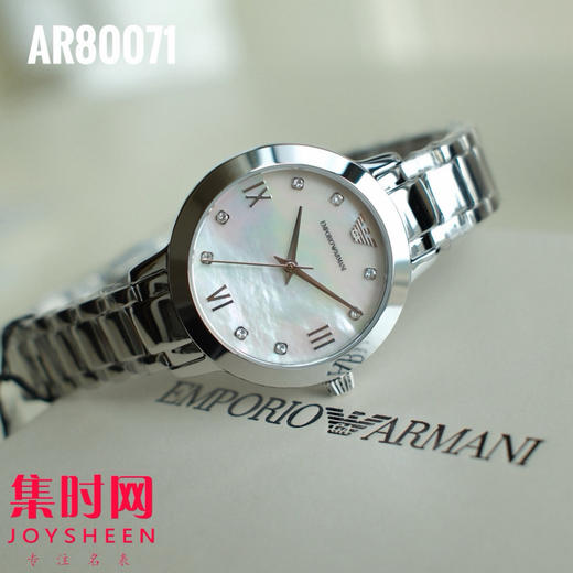 原单阿玛尼AR80071 贝母钻面 女士腕表
机芯：原装进口石英机芯 商品图4