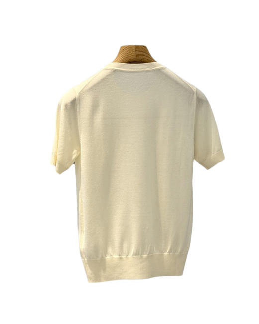 女款丝质羊绒混纺短袖针织衫zh010 商品图1