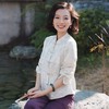 西子/节节高桑蚕丝盘扣竹叶提花中式复古气质衬衣女装/CSYH0023 商品缩略图4