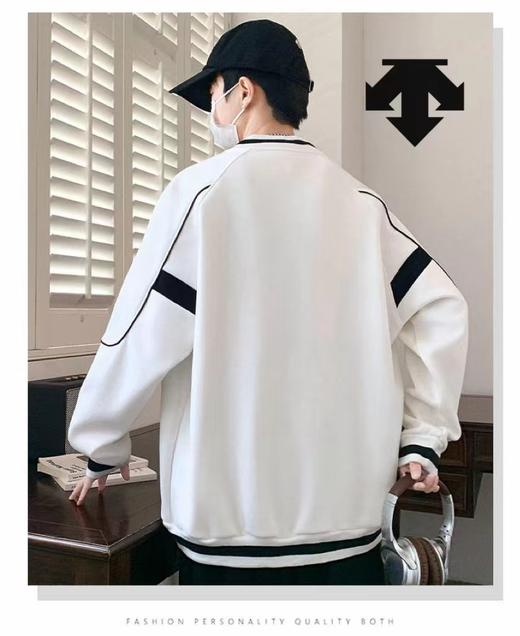 F032522秋季机能风休闲情侣款棒球服飞行夹克冲锋衣外套 商品图4