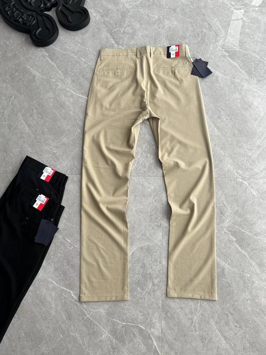 F032552通勤休闲立体裁剪刺绣logo男士春夏薄款商务休闲裤 商品图5