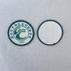 通版深圳市罗湖区龙创实验学校包边校徽姓名贴徽章可缝可烫包邮 商品缩略图1