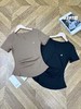 F032551一包两件装新款女士双面云感瑜伽式休闲通勤短袖T恤 商品缩略图1