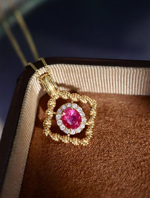 0.97克拉红宝石吊坠 商品图6