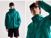 F032519男女双拉链春款冲锋衣情侣款硬壳防风防水户外夹克外套 商品缩略图10