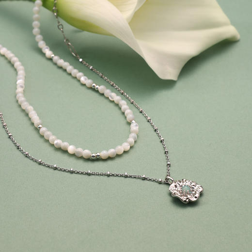 ARSIS 丨 繁绮系列 繁花风影双层叠链 商品图10