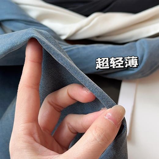 （3-5天发货）莱赛尔天丝牛仔裤，不易皱、很凉快，穿上显腿长【G】 商品图1