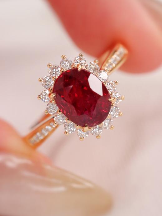 1.65克拉红宝石戒指 商品图2