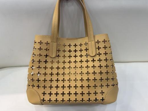 漏空菜篮子包（黄 杏） 商品图7