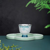 子佩集【祥云清悦】银S990摆件【TZYF049】茶具祥云浮雕四葵口茶杯2602 商品缩略图1