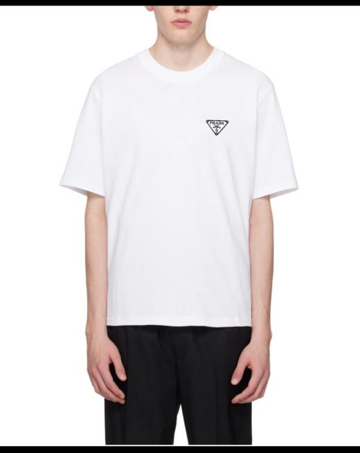 26 P.R.D 压胶LOGO 精梭平纹圆领短袖T恤 TX611 商品图1