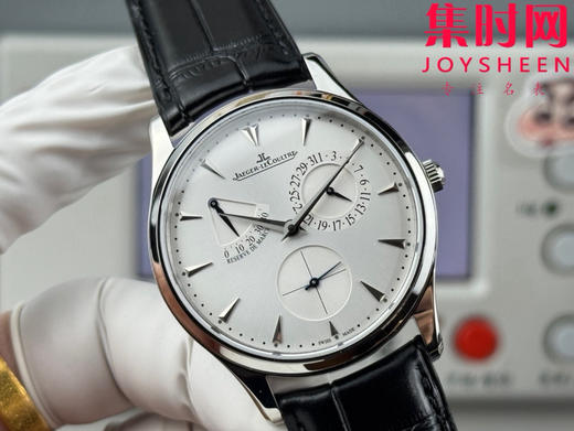 GF积家大师系列1378420"小丑" Master Ultra Thin Réserve de Marche超薄大师动显日历 938一体机 男士腕表 商品图3