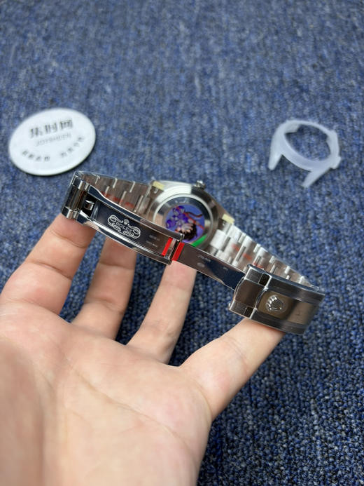 ARF劳力士日志型41mm 水泥灰 灰盘 丹东3235机 板带 三珠链 904L钢 男士腕表 商品图7