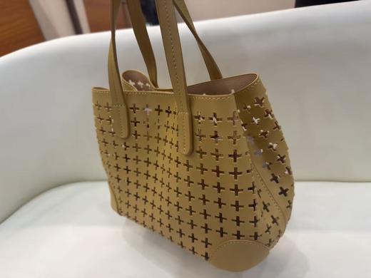 漏空菜篮子包（黄 杏） 商品图8