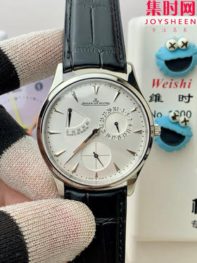 GF积家大师系列1378420"小丑" Master Ultra Thin Réserve de Marche超薄大师动显日历 938一体机 男士腕表