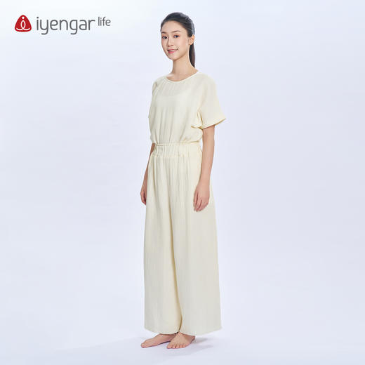 艾扬格 life 瑜伽冥想套装 两件套 柔嫩触感裸感体验  云感舒适自在让冥想沉淀舒展 商品图2