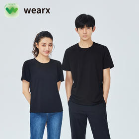完型防污T恤情侣款 | 简约设计、日常穿着更省心、男女同款、休闲百搭
