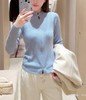 女款双拉链羊绒针织衫毛衣开衫la015 商品缩略图3