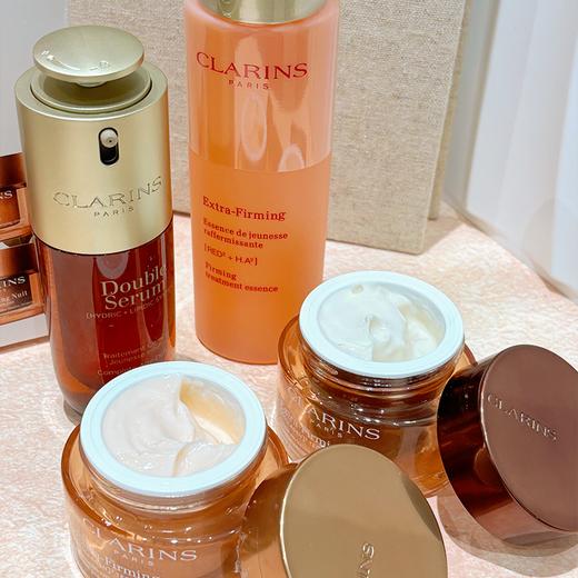 【1210跨境仓发货】CLARINS娇韵诗新版弹簧四件套套盒 （晚霜50ml+日霜50ml+弹簧水200ml+双萃精华50ml） 商品图5
