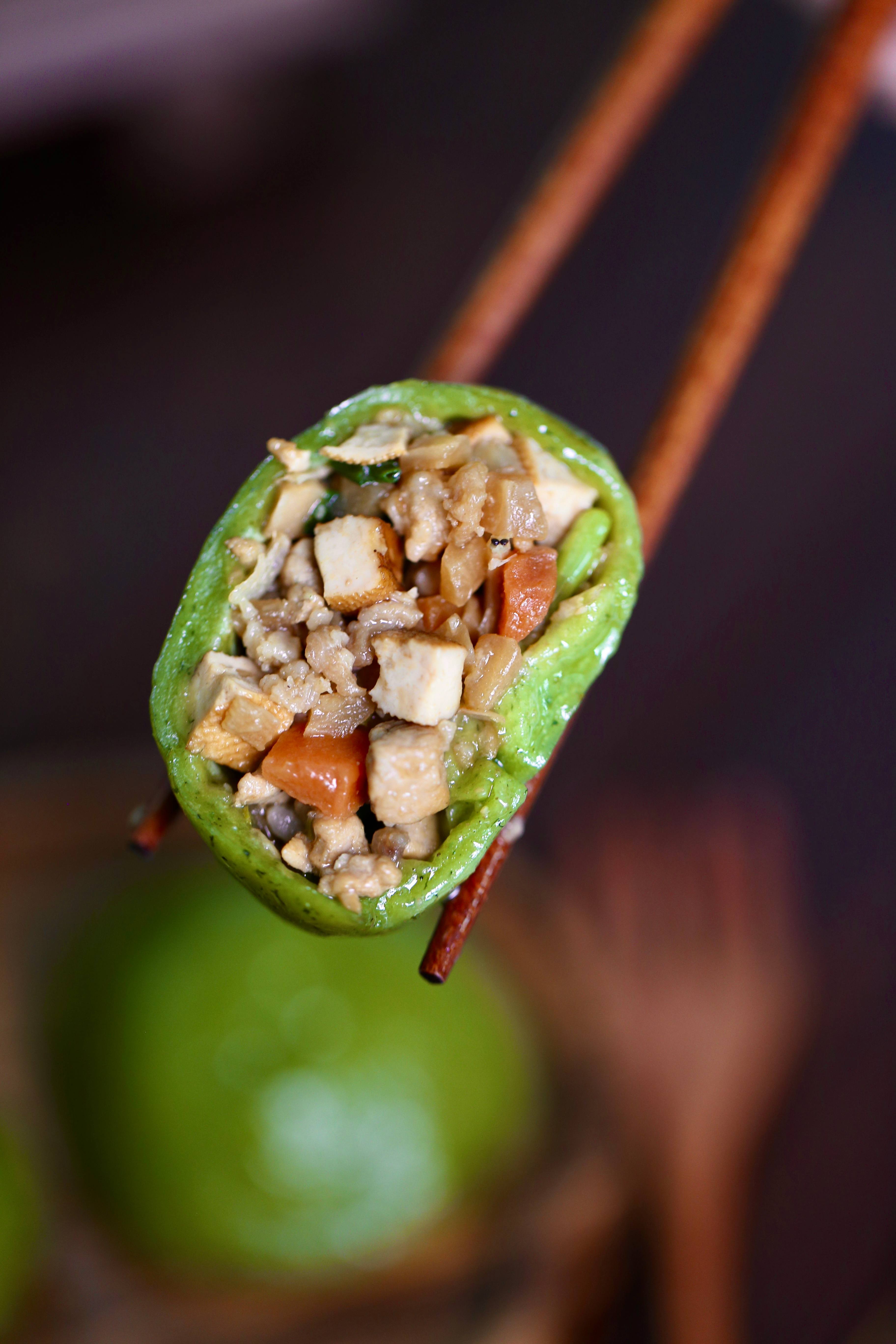 【玉环咸香青团】 糯叽叽 咸香十足 咸香猪肉笋丁馅 油润鲜香不柴不腻