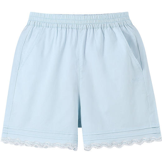 女童全腰梭织短裤夏季新款安奈儿童装EG626591 商品图7