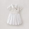 马克珍妮心愿小熊女童POLO花苞裙2026年夏装新款560868 商品缩略图1