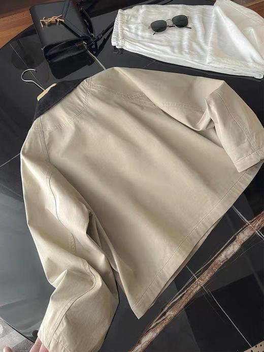 F032579日常通勤百搭休闲质地轻盈灯芯绒领夹克短外套 商品图7