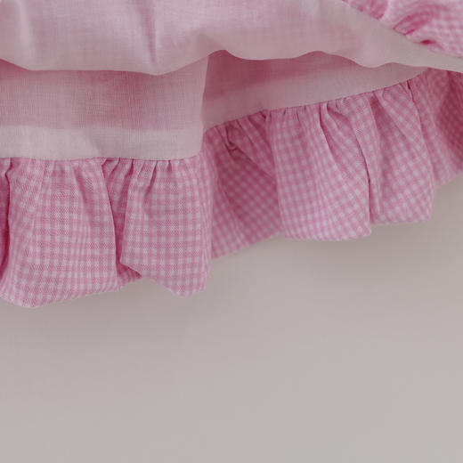 马克珍妮春日花苞女童格纹半裙2026年夏装新款560712 商品图4