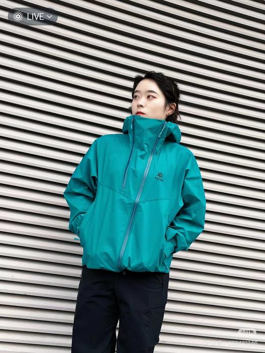 F032519男女双拉链春款冲锋衣情侣款硬壳防风防水户外夹克外套 商品图8