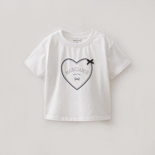 马克珍妮爱心礼物女童凉感透气T2026年夏装新款560587 商品图3