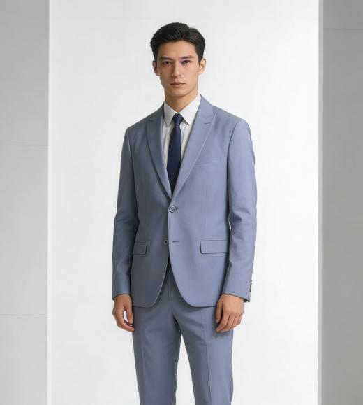 G2000男装SS26商场新款【可机洗】修身西装外套61113423 商品图0