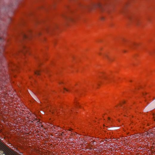 【赤壁熔岩大漆圈足浅盘】熔岩肌理茶盘 商品图7