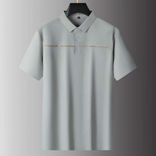 【DPS】大依优型大码男装夏季翻领POLO衫短袖冰丝透气商务休闲上衣短袖 商品图1