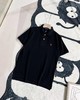 F032524小马刺绣休闲修身商务翻领情侣款短袖半袖T恤 商品缩略图6