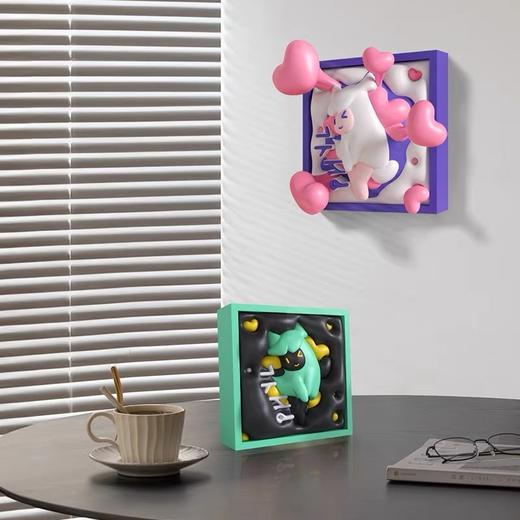 玩作0基础3D立体浮雕画番茄手绘丙烯填色DIY数字油画 商品图2