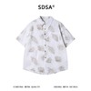 SDSA男装2026新款高贵轻奢简约刺绣贝壳海螺设计短袖衬衫百搭时尚 商品缩略图0
