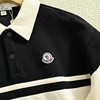 F032518春季新品弹力休闲拼色条纹男士翻领polo长袖 商品缩略图10