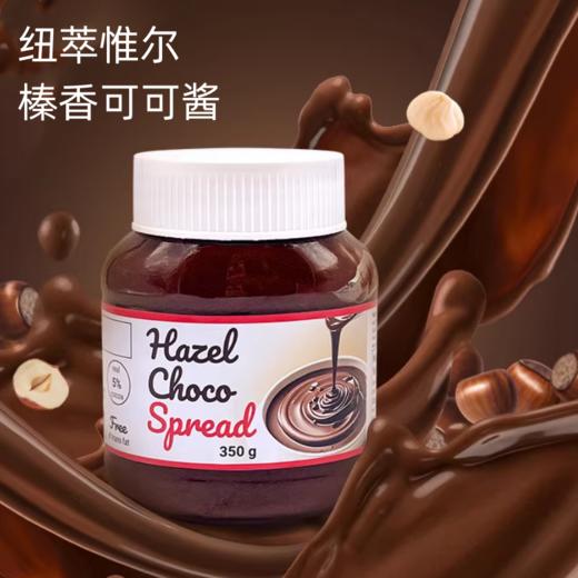 进口纽萃惟尔 榛香可可酱350g/瓶（不含反式脂肪酸）早餐甜品面包吐司饮品榛香味巧克力酱 商品图0