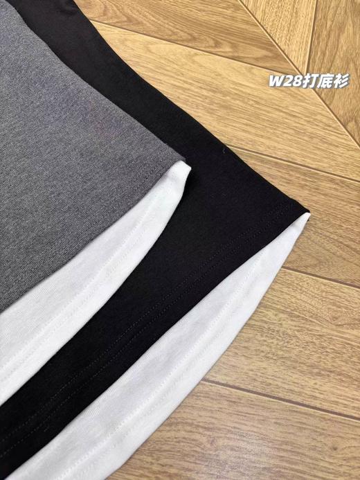 F032571一包2件装春季新款纽扣假两件可外穿打底衣高弹力长袖T恤 商品图6